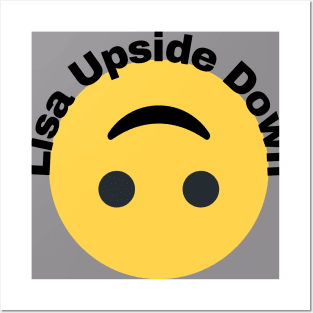 Lisa Upside Down Smiles Posters and Art